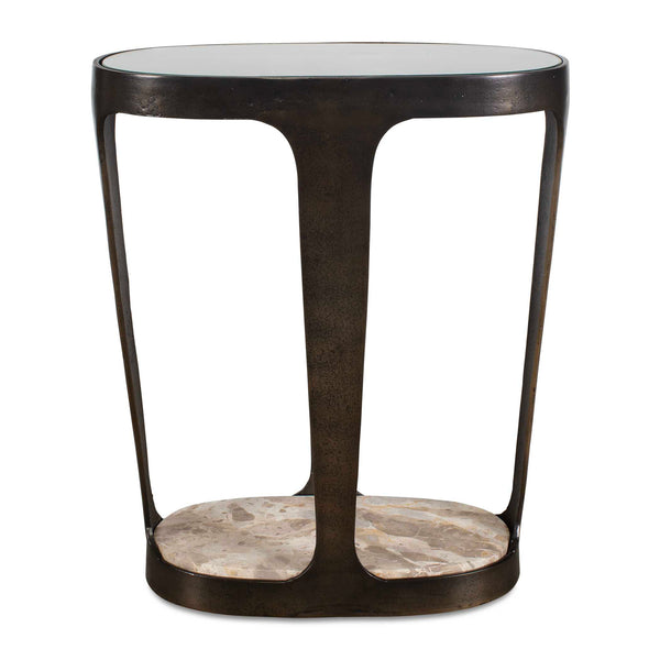 Uttermost Coronado Dark Bronze Accent Table