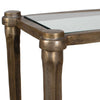 Uttermost Amara Antique Brass Console Table
