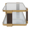 Uttermost Ryles Glass Coffee Table