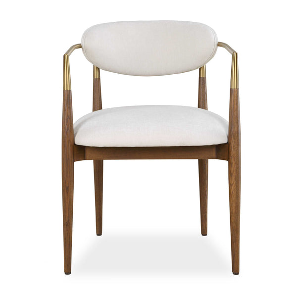 Uttermost Moxie Walnut Dining Arm Chair