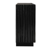 Uttermost Mercado Black 3 Door Cabinet