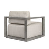 Uttermost Remsen Outdoor Weathered Gray/Dove Lounge Chair