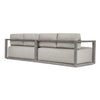 Uttermost Remsen Outdoor Weathered Gray/Dove Large Sofa