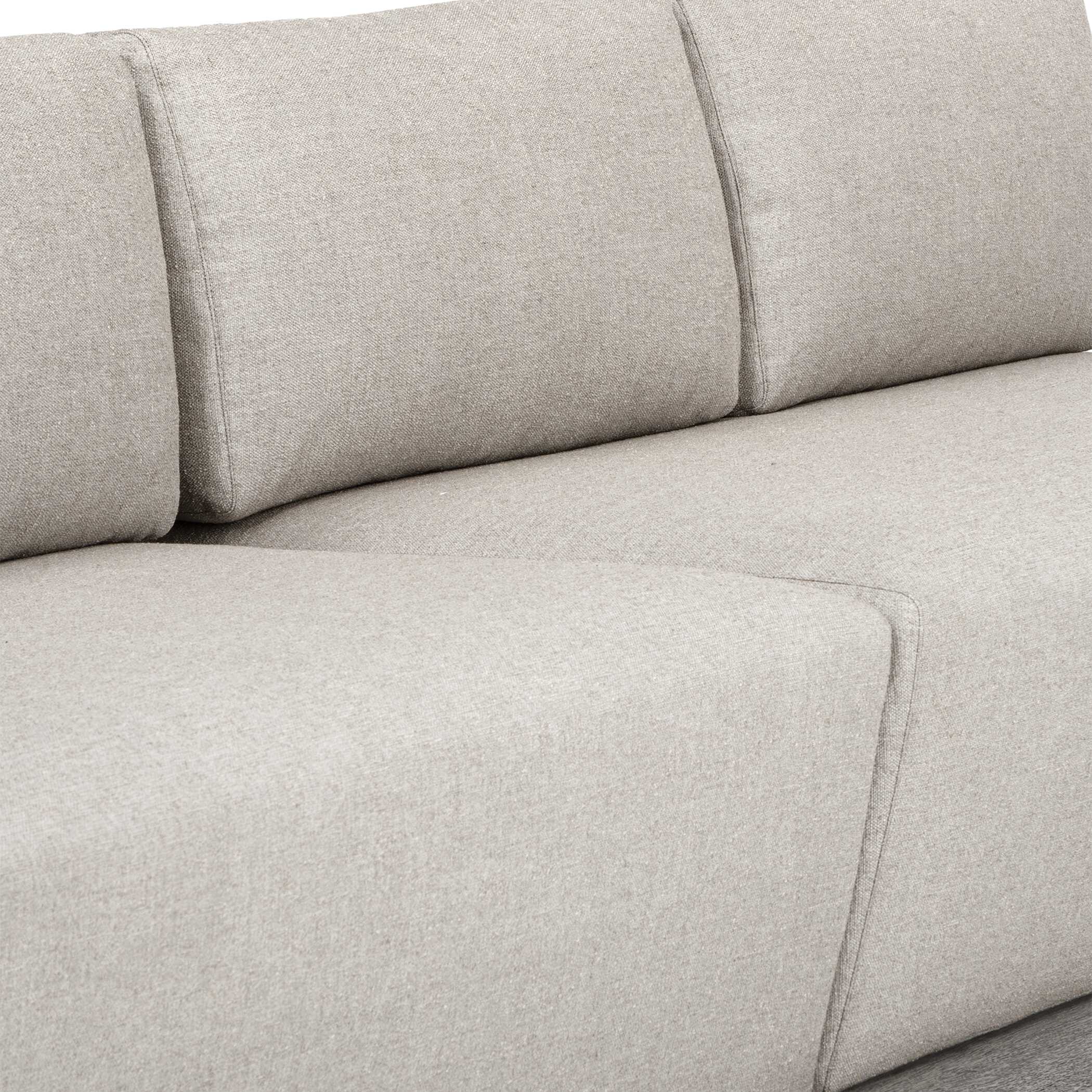 Uttermost Remsen Outdoor Weathered Gray/Dove Large Sofa