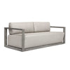 Uttermost Remsen Outdoor Weathered Gray/Dove Sofa