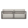 Uttermost Remsen Outdoor Weathered Gray/Dove Sofa