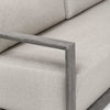 Uttermost Remsen Outdoor Weathered Gray/Dove Sofa