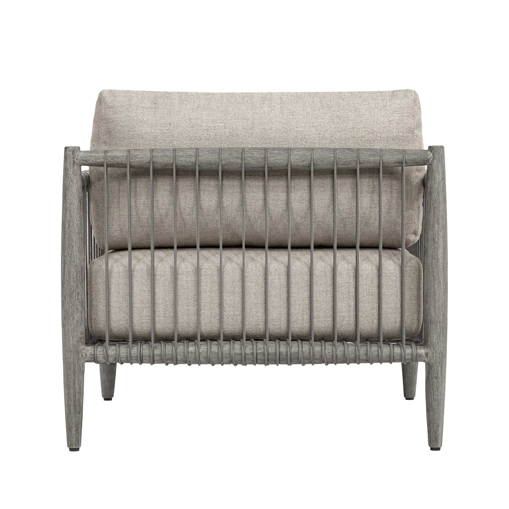 Uttermost Borneo Outdoor Dove Lounge Chair