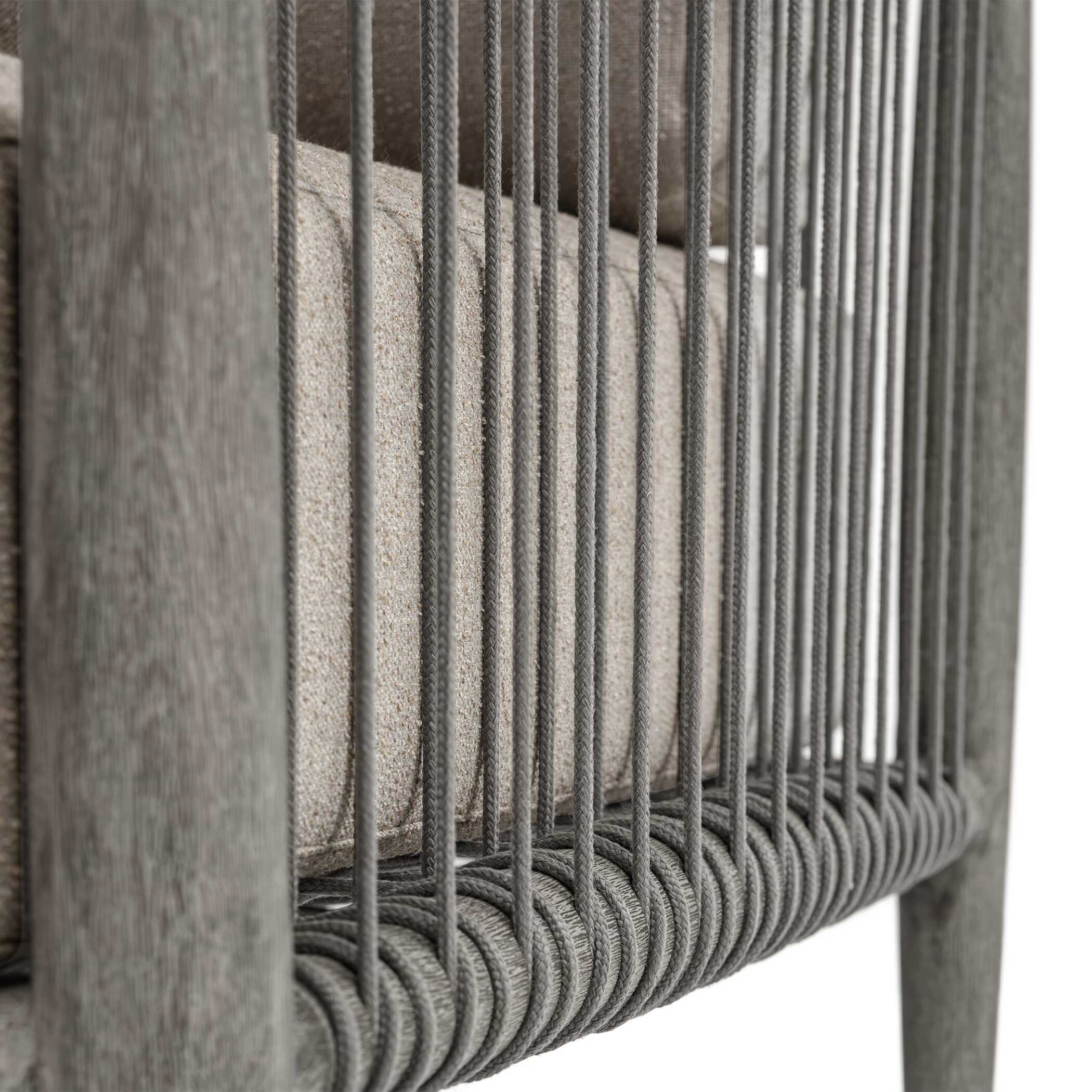 Uttermost Borneo Outdoor Dove Lounge Chair