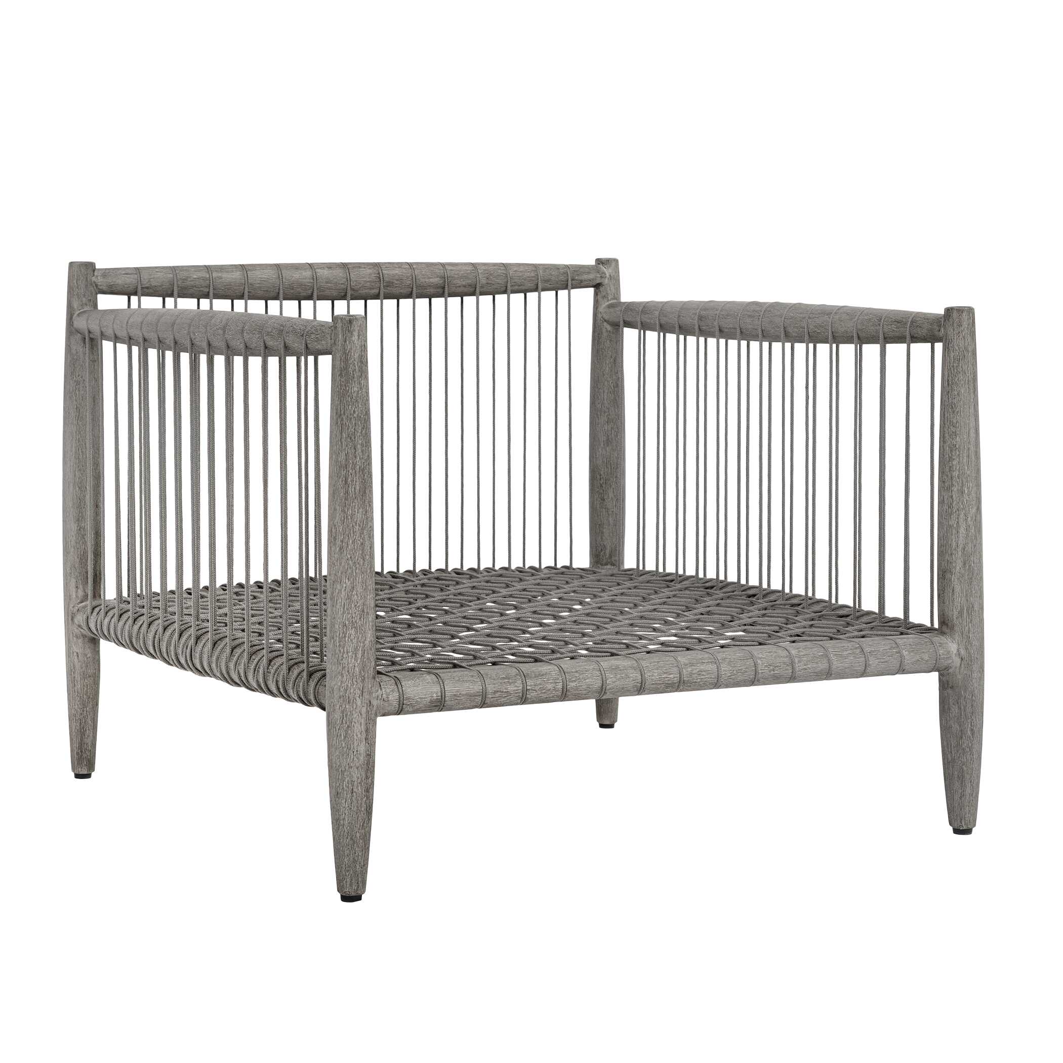 Uttermost Borneo Outdoor Dove Lounge Chair