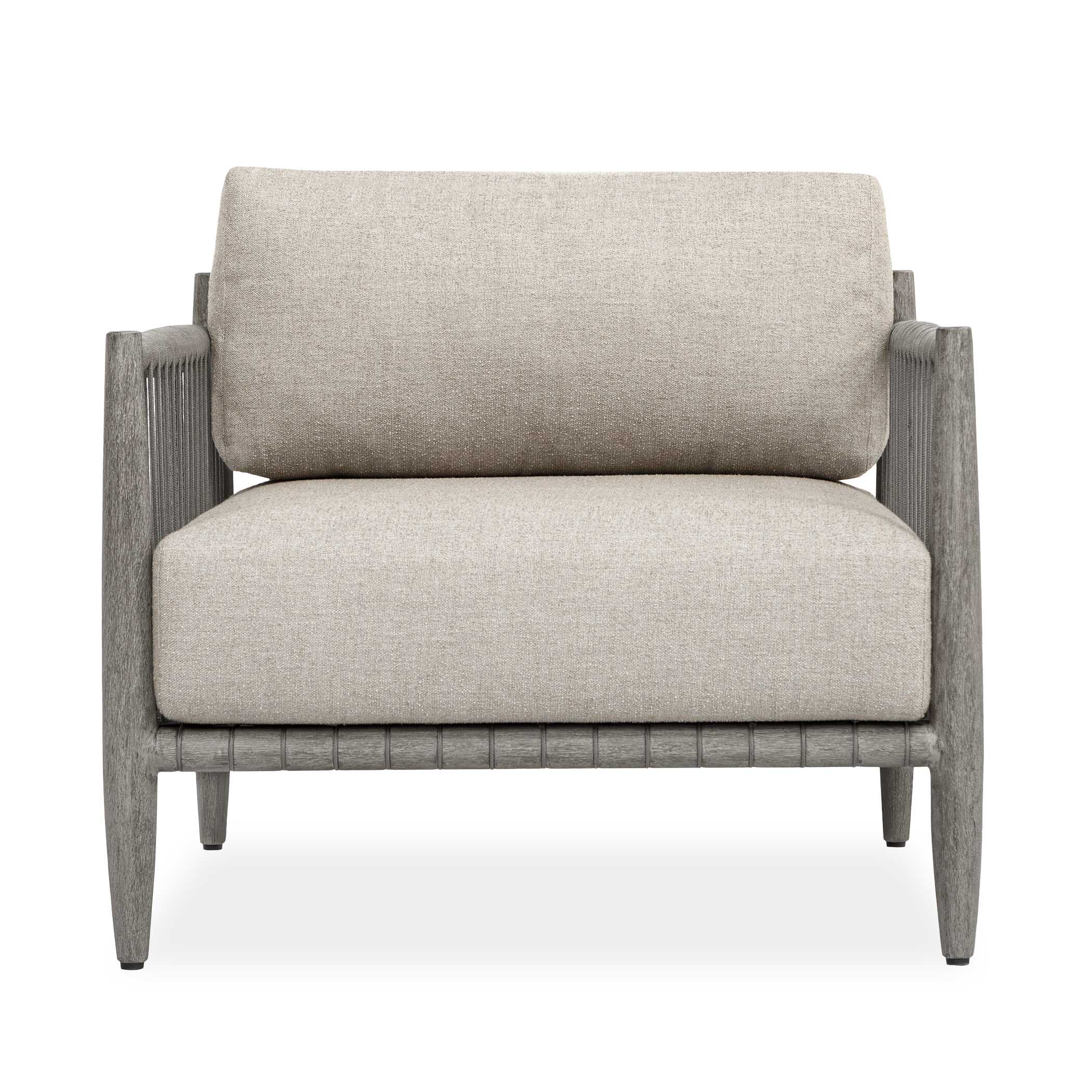 Uttermost Borneo Outdoor Dove Lounge Chair