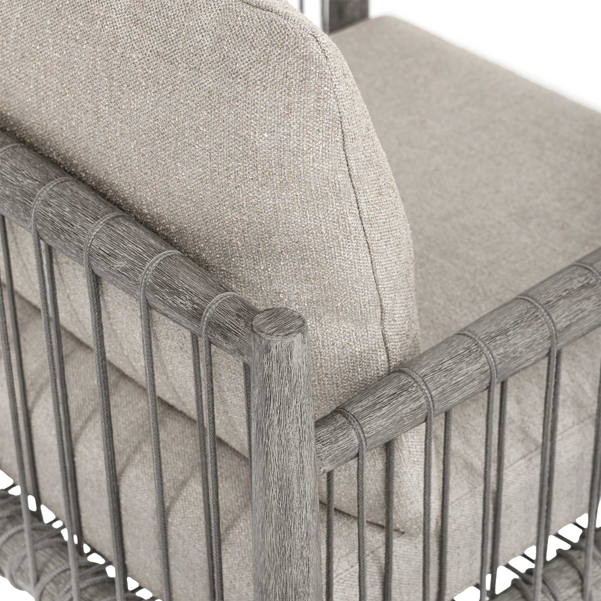 Uttermost Borneo Outdoor Dove Dining Chair