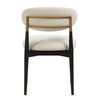 Uttermost Moxie Black Armless Dining Chair S/2