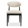 Uttermost Moxie Black Armless Dining Chair S/2