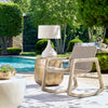 Uttermost Sumba Outdoor Wicker Rocking Chair