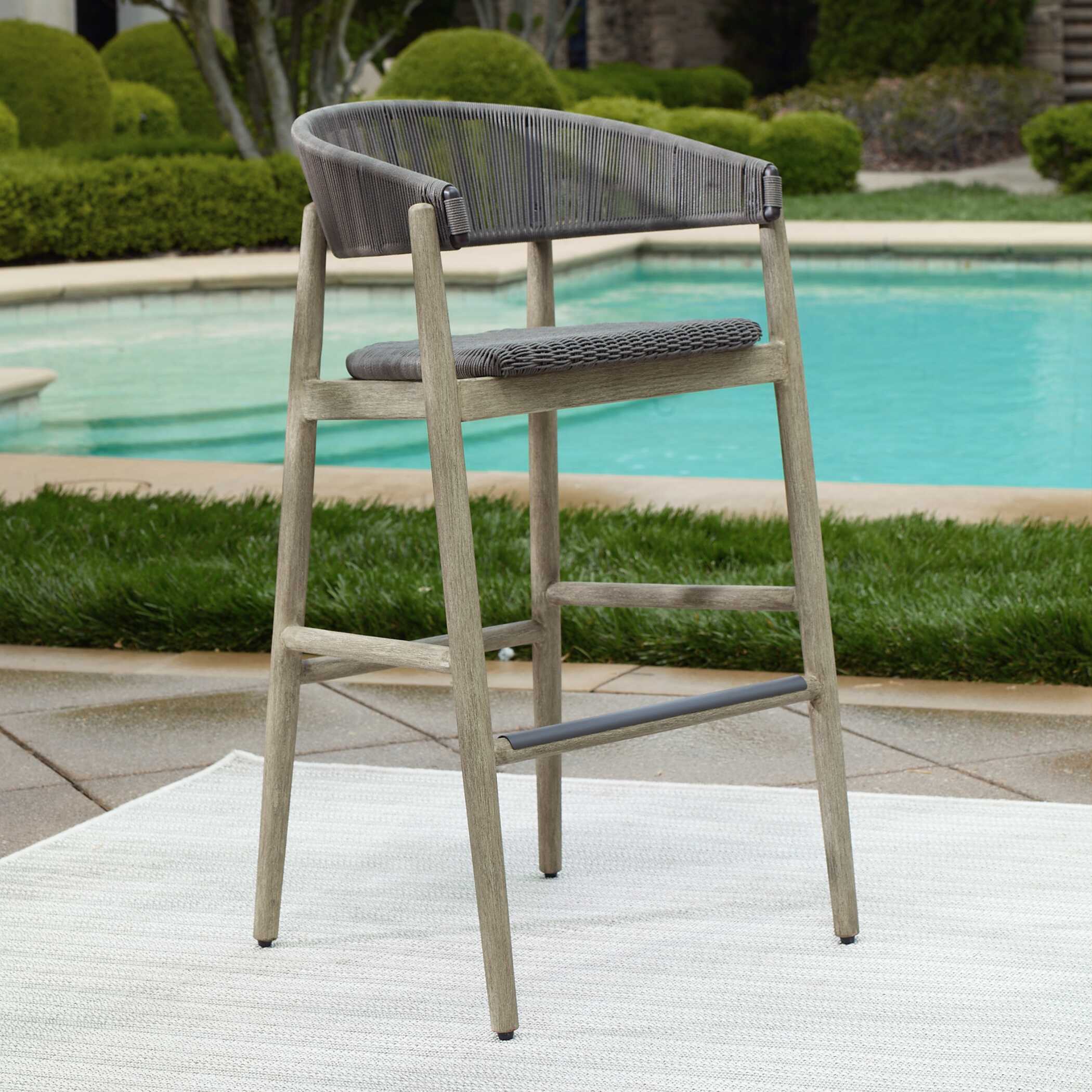 Uttermost Dermott Outdoor Bar Stool