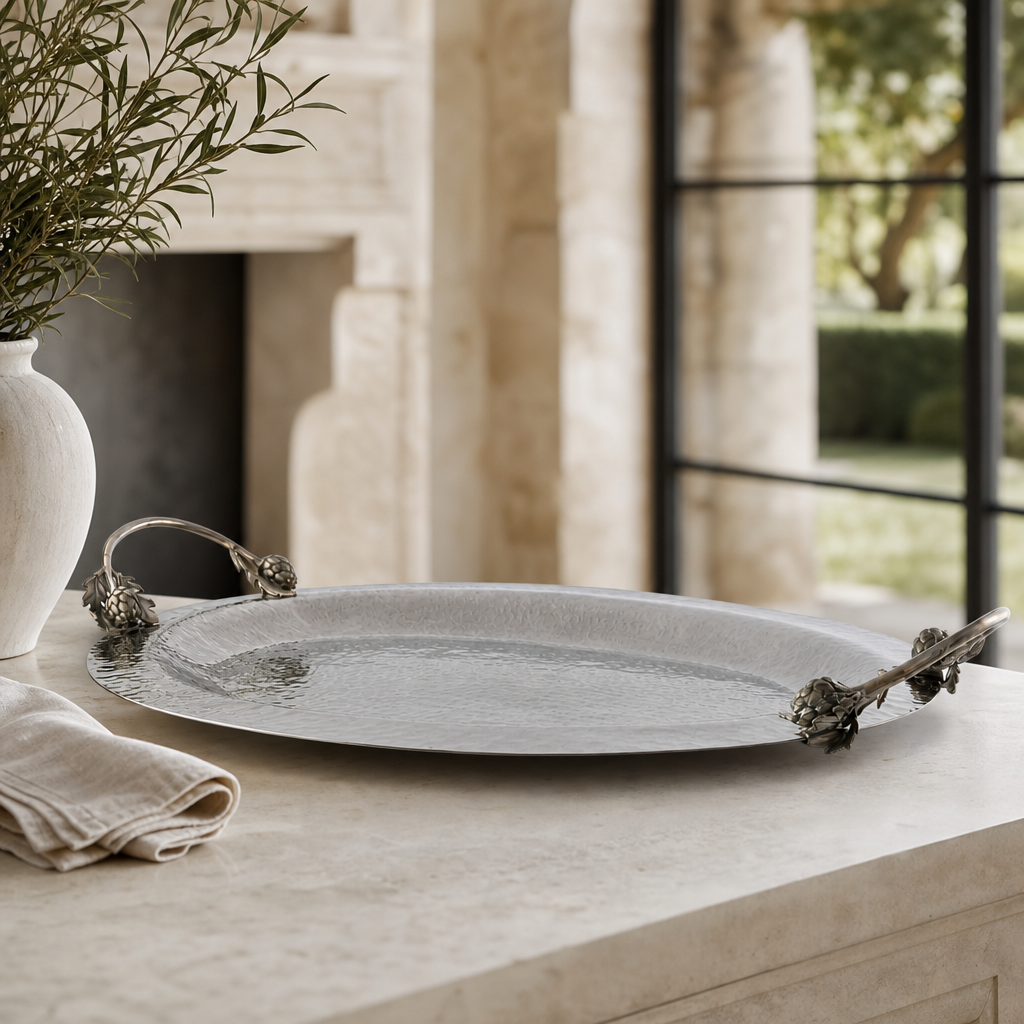 Vagabond House Steel Tray Large - Artichoke