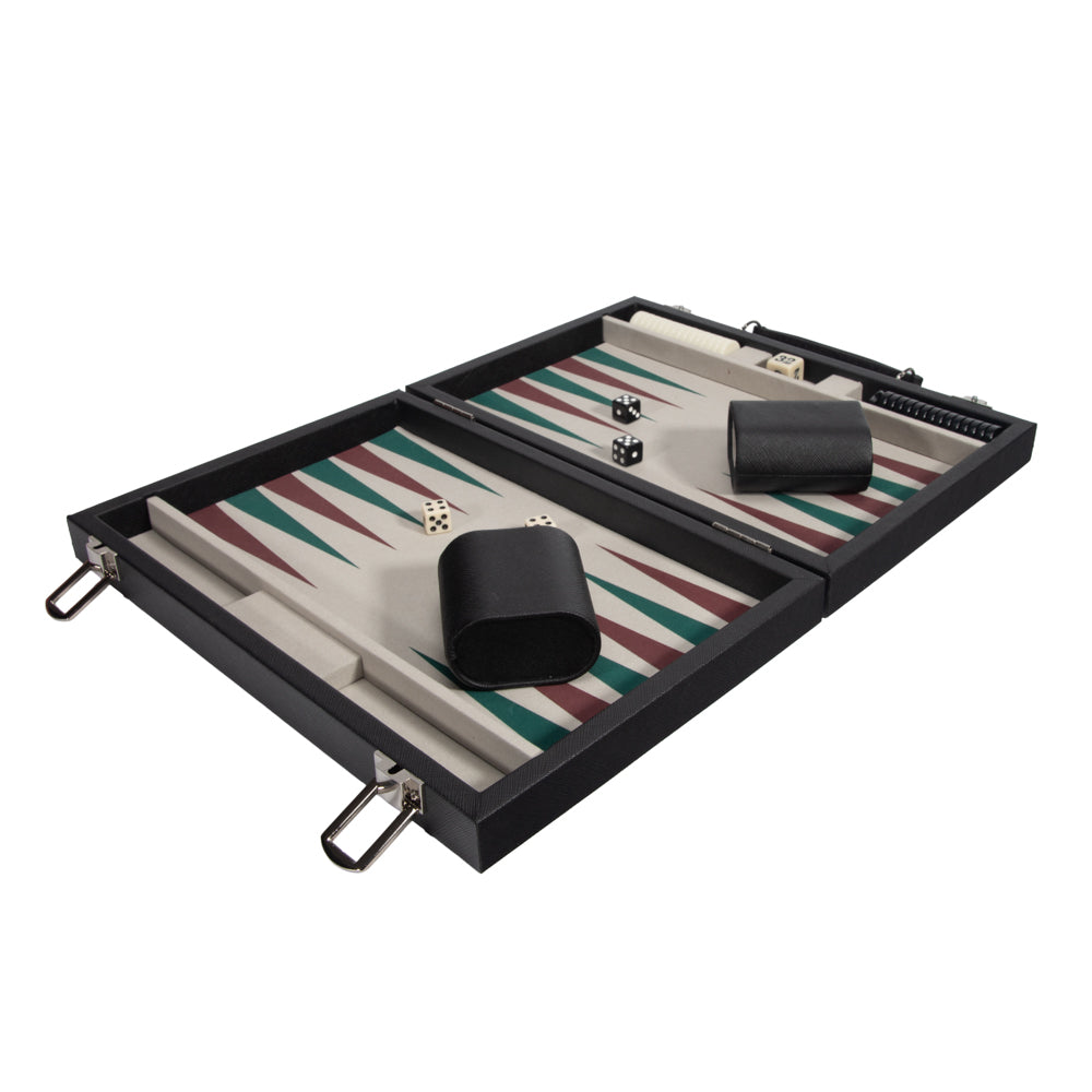 Mini Travel Backgammon Orange