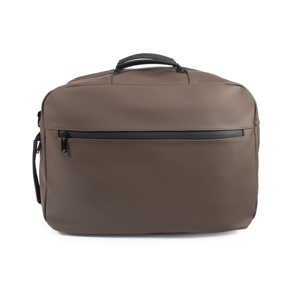 Hudson Clamshell Bag Brown