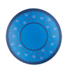 Lucky Suits Poker Mat Blue