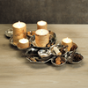 Cluster of Twelve Silver Serving Bowls- Round