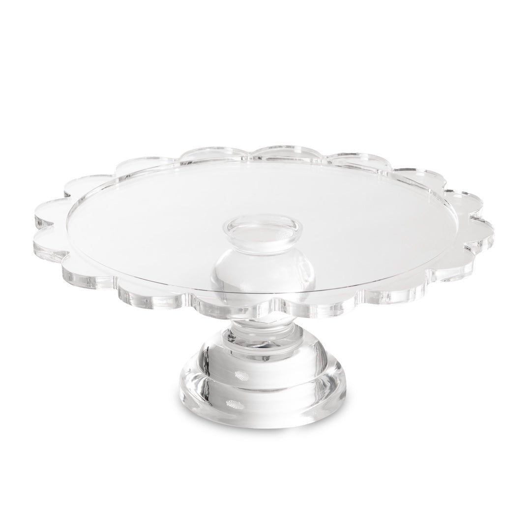 Inspired Generations Coco Clear Acrylic Pedestal Server - Small