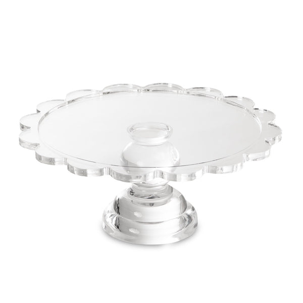 Inspired Generations Coco Clear Acrylic Pedestal Server - Small