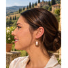 Olivia Riegel Carnelian Cameo Wire Earrings