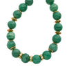 Olivia Riegel Green Aventurine Bead Necklace Green