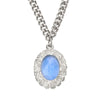Olivia Riegel Silver Blue Moonstone Pendant Necklace