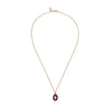 Olivia Riegel Egg Pendant Necklace with Crystals