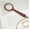 Olivia Riegel Enamel Magnifying Glass Necklace