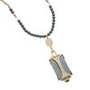 Olivia Riegel Hematite & Jade Necklace