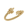 Olivia Riegel Ram's Head Gold Cuff