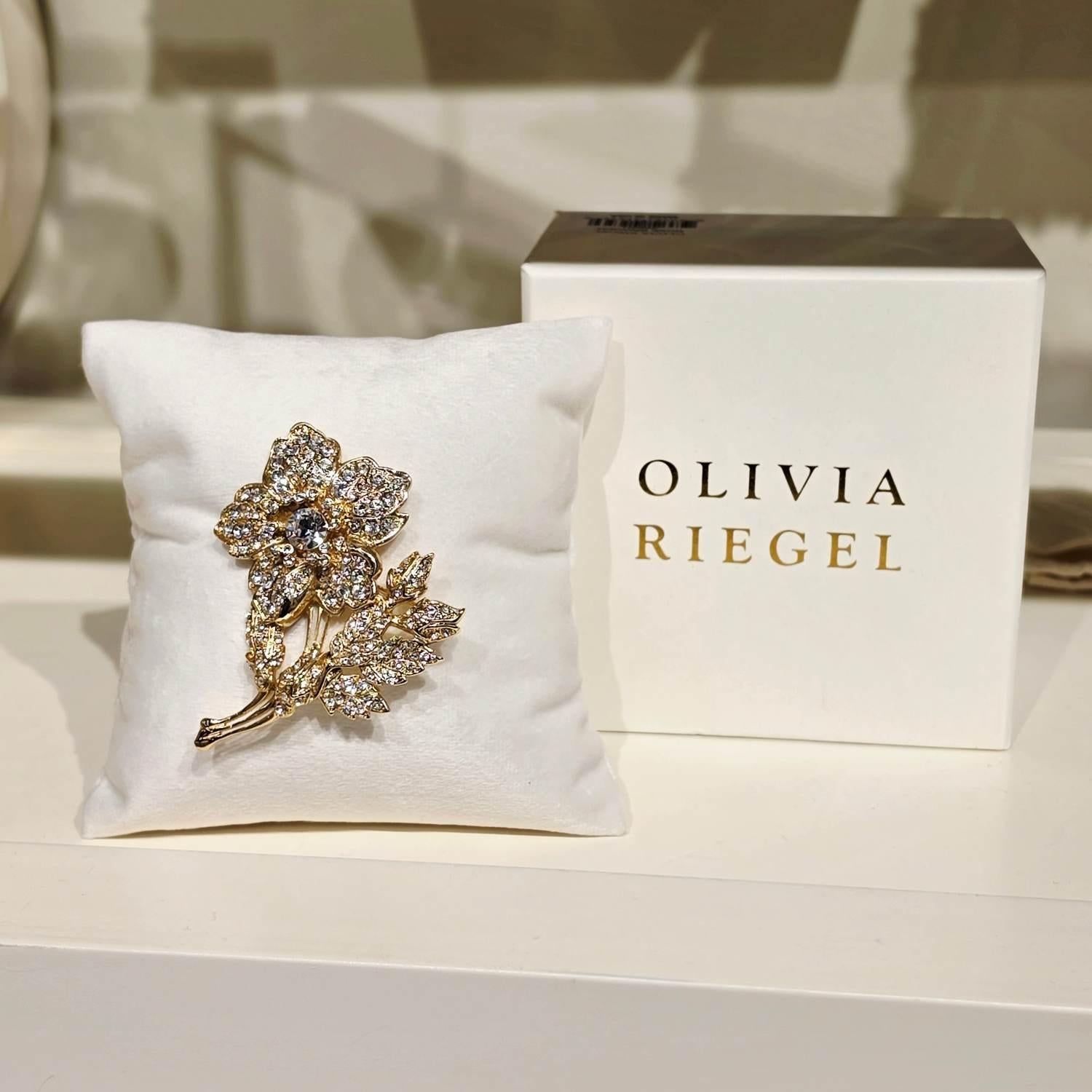 Olivia Riegel Rose Brooch