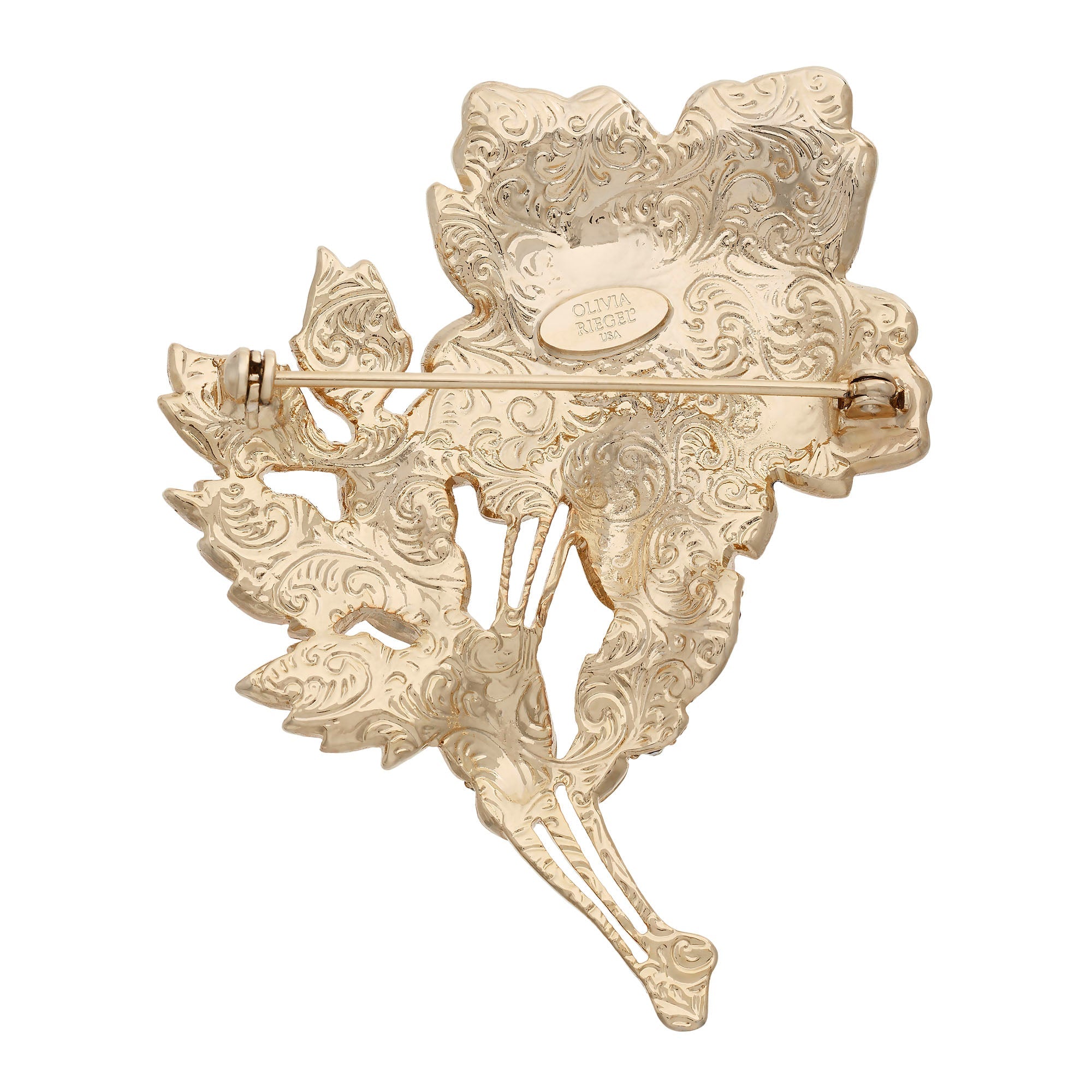 Olivia Riegel Rose Brooch