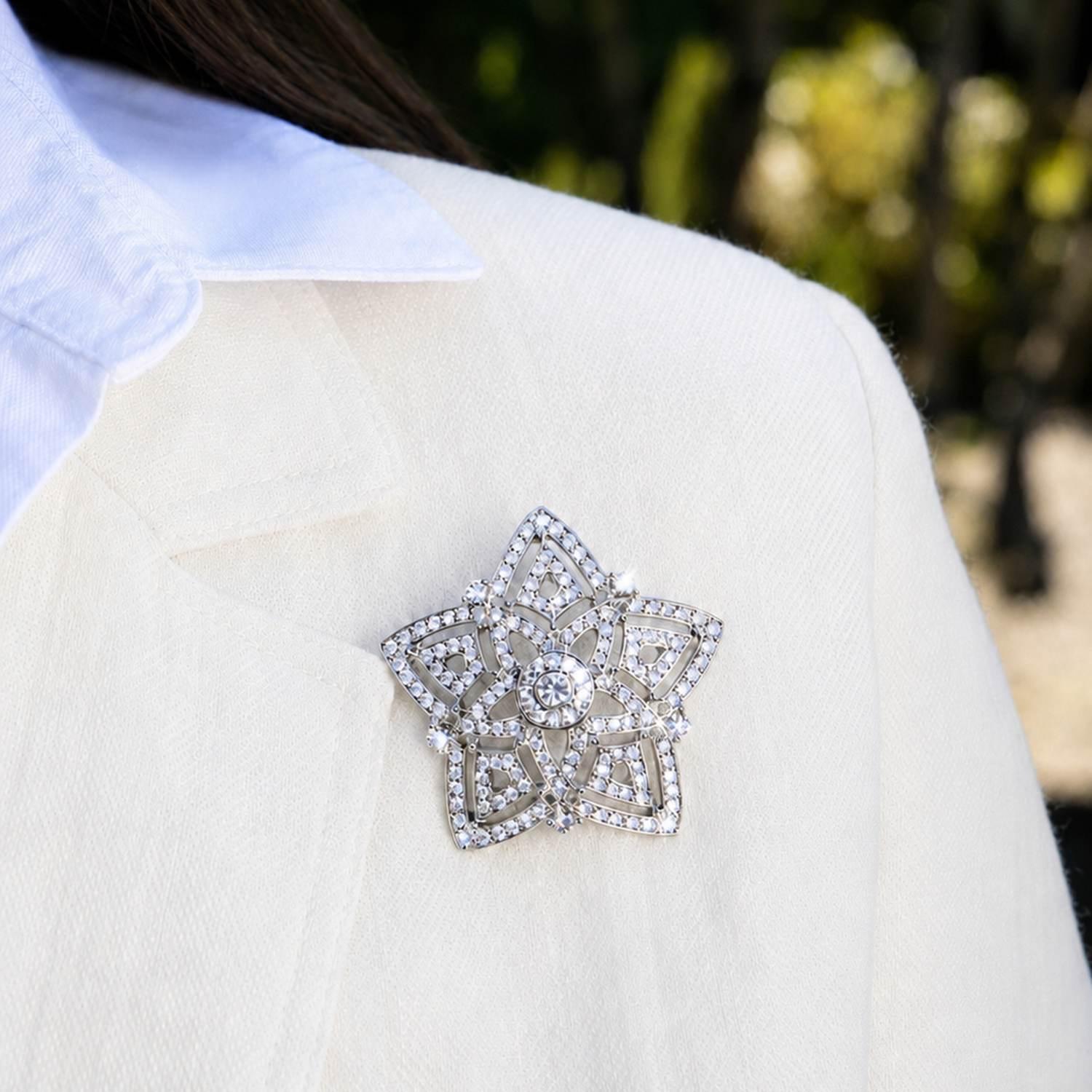 Olivia Riegel Star Brooch Silver