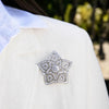 Olivia Riegel Star Brooch Silver