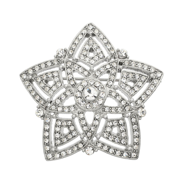 Olivia Riegel Star Brooch Silver