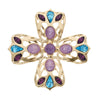 Olivia Riegel Maltese Cross Brooch
