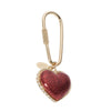 Olivia Riegel Red Enamel Heart Keychain