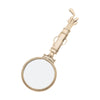 Olivia Riegel Gold Golf Clubs Magnifying Glass