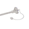 Olivia Riegel Torah Pointer with Sapphire Crystals | Yad Silver