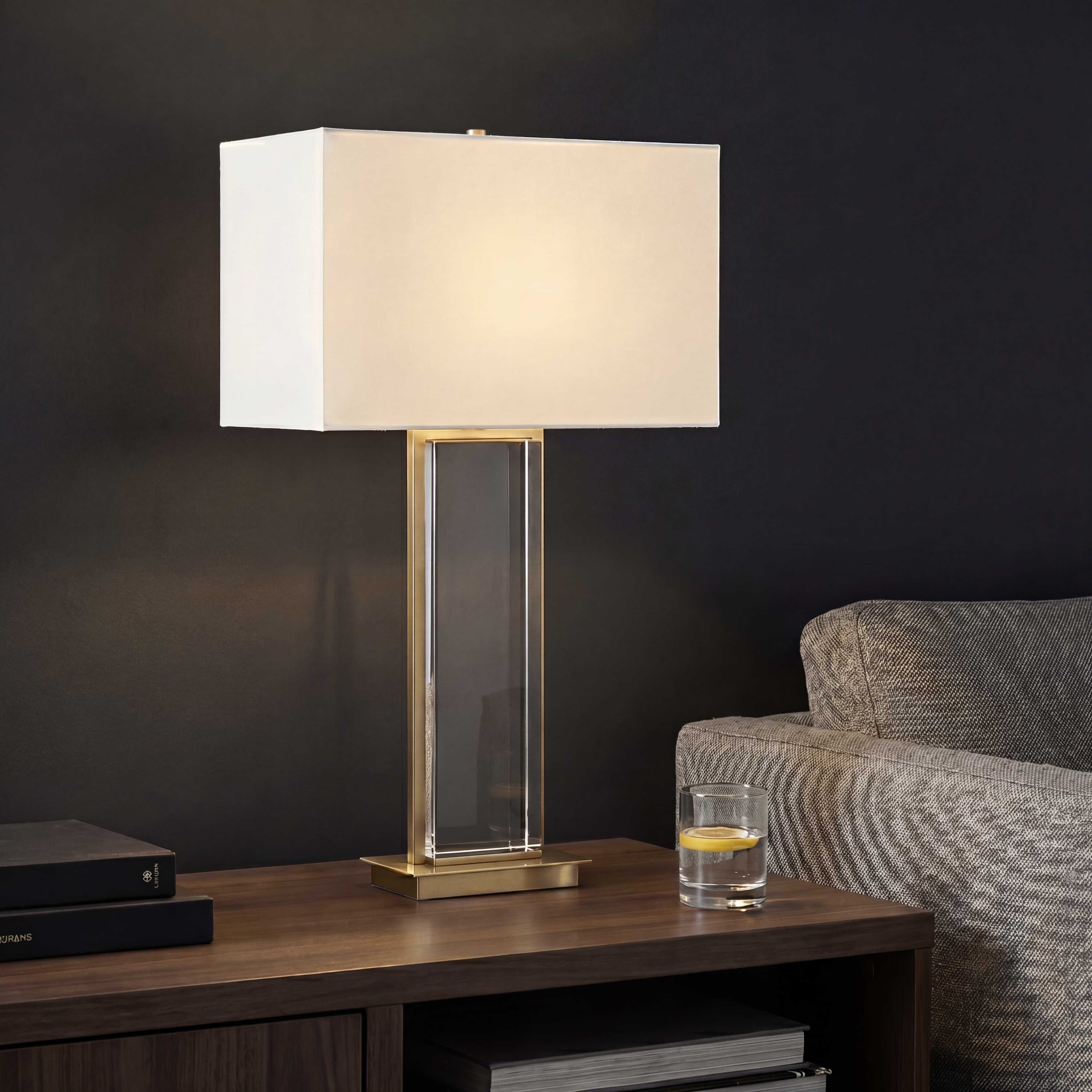 Uttermost Stambaugh Crystal Table Lamp