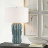 Uttermost Niese Light Blue Glaze Table Lamp