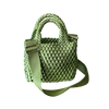 Ahdorned Leah Petite Metallic Woven Tote Assorted