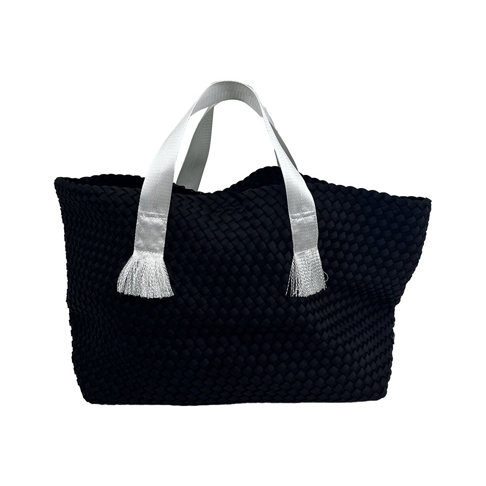 Ahdorned Linden Contrast Handled Neoprene Tote Assorted