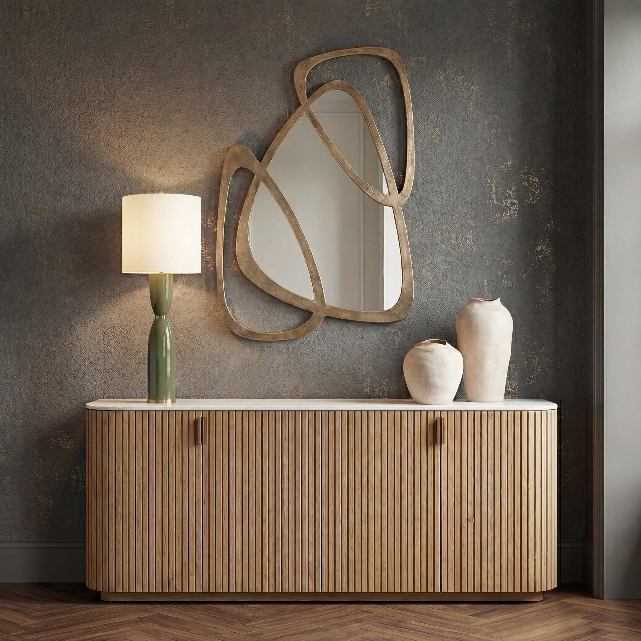 Uttermost Momentum Gold Mirrored Wall Decor