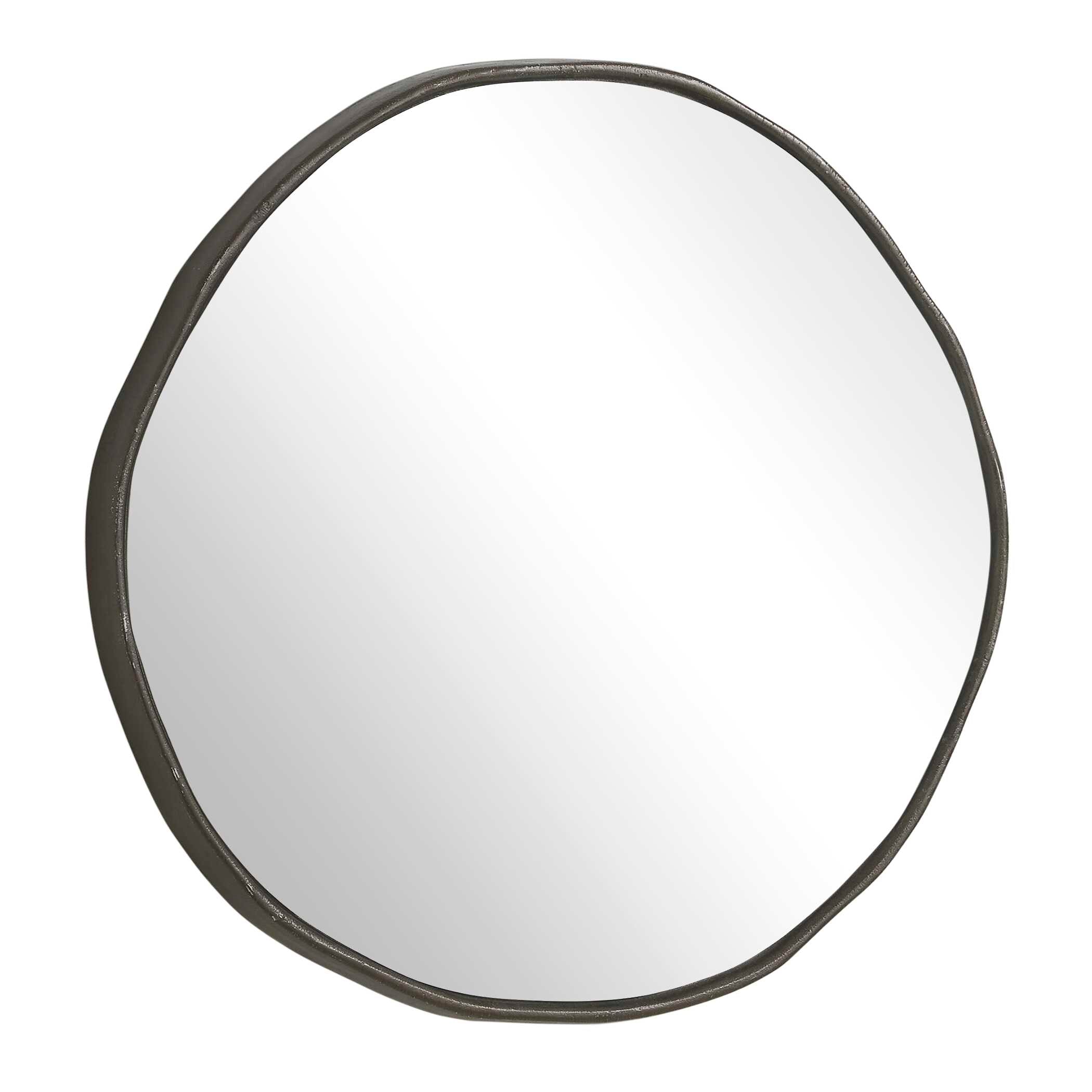 Uttermost Lowen Round Bronze Mirror