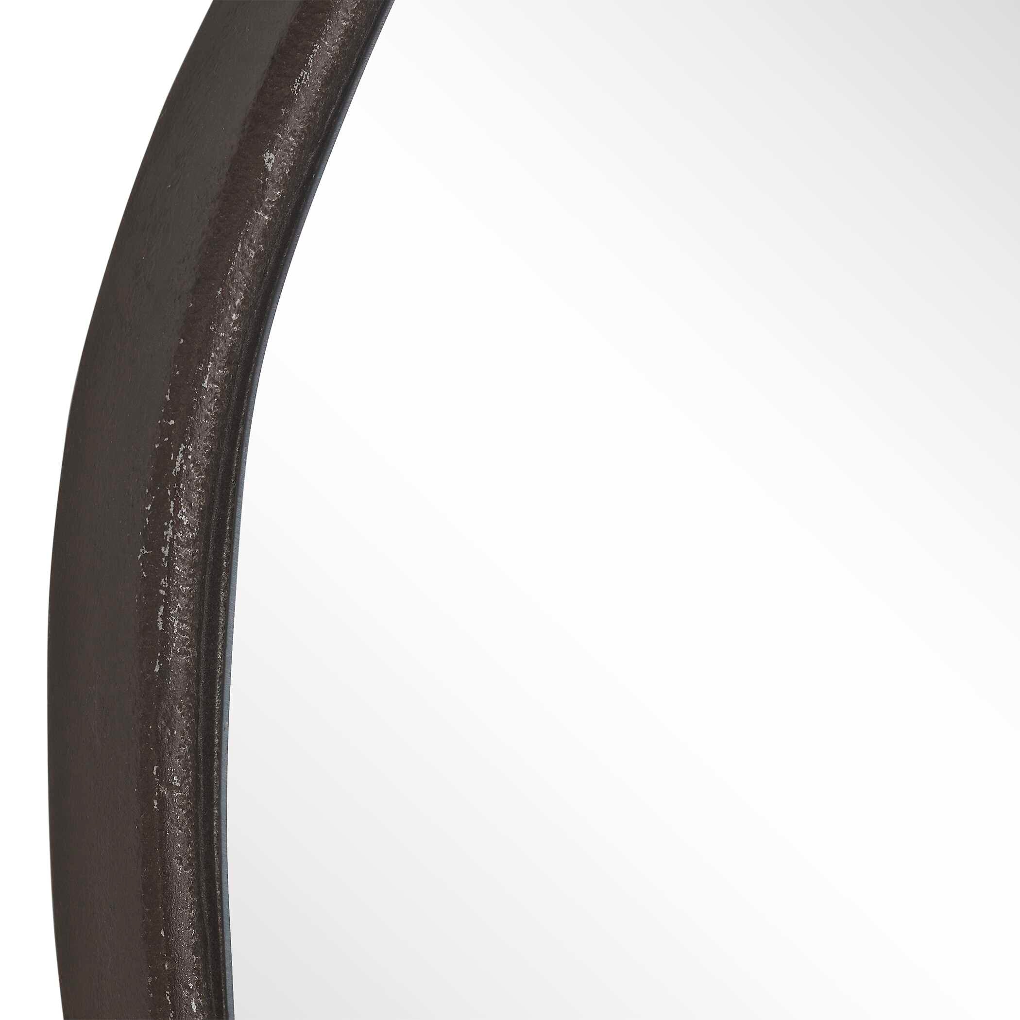 Uttermost Lowen Round Bronze Mirror